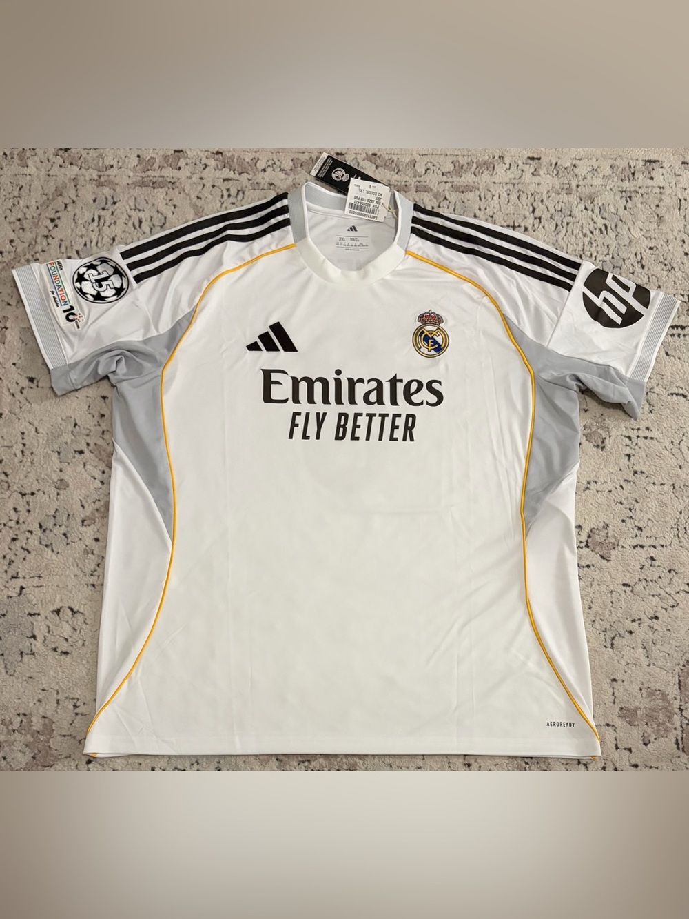 Adidas Authentic Real Madrid 2025/2026 Valverde #8 JJ1931 Jersey Men’s Sz: XXL